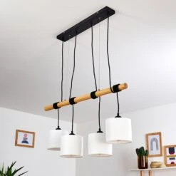 Sambia Pendelleuchte Braun, Schwarz, 4-flammig -Lampe Verkäufe sambia pendelleuchte h3376478 18