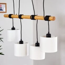 Sambia Pendelleuchte Braun, Schwarz, 4-flammig -Lampe Verkäufe sambia pendelleuchte h3376478 8