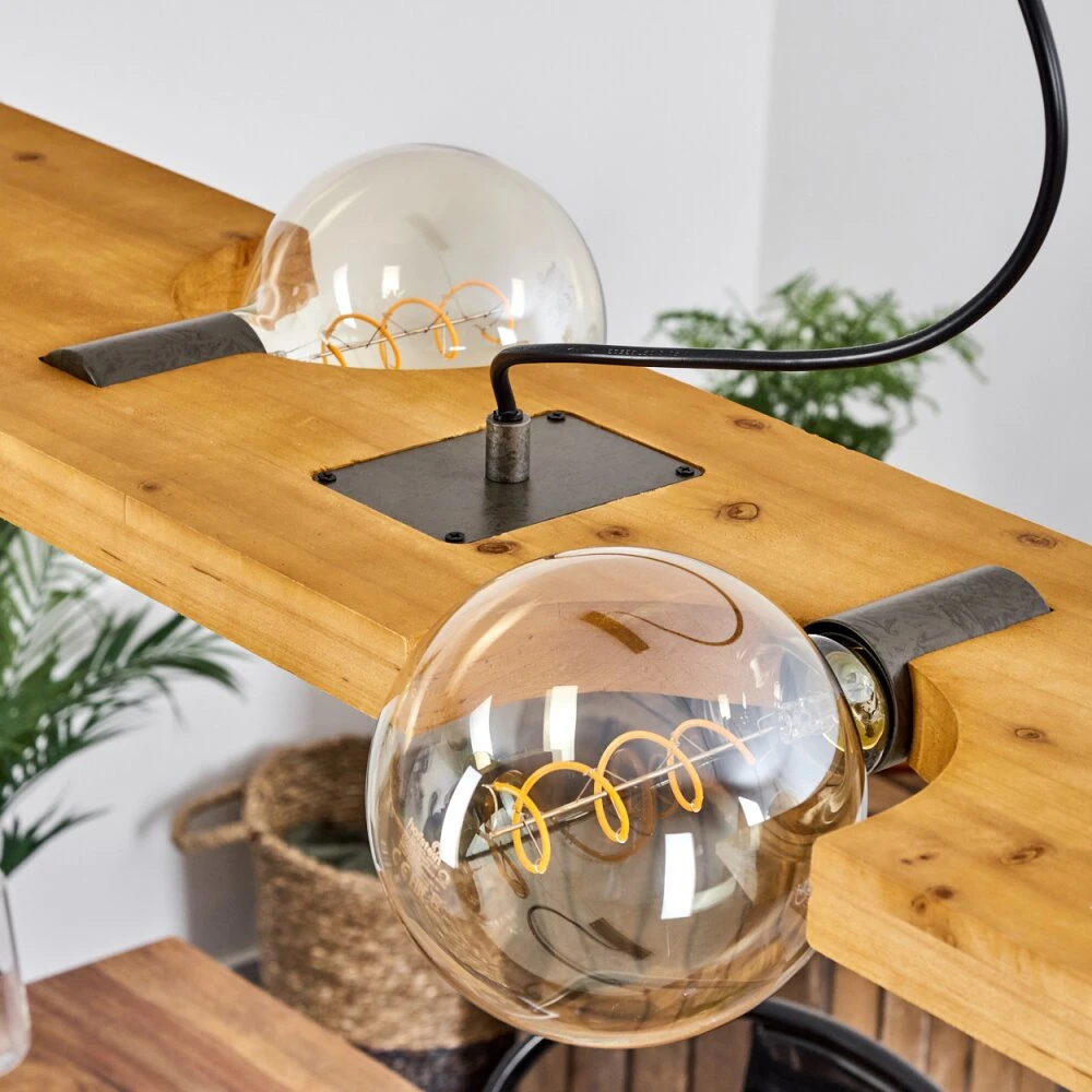 Santorum Pendelleuchte Altsilber, Naturfarben, 4-flammig 8 Santorum Pendelleuchte Altsilber, Naturfarben, 4-flammig – Bild 6