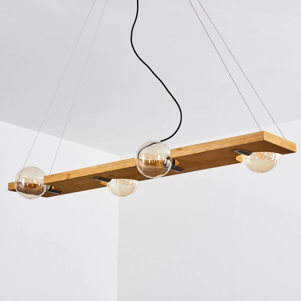 Santorum Pendelleuchte Altsilber, Naturfarben, 4-flammig 10 Santorum Pendelleuchte Altsilber, Naturfarben, 4-flammig – Bild 8