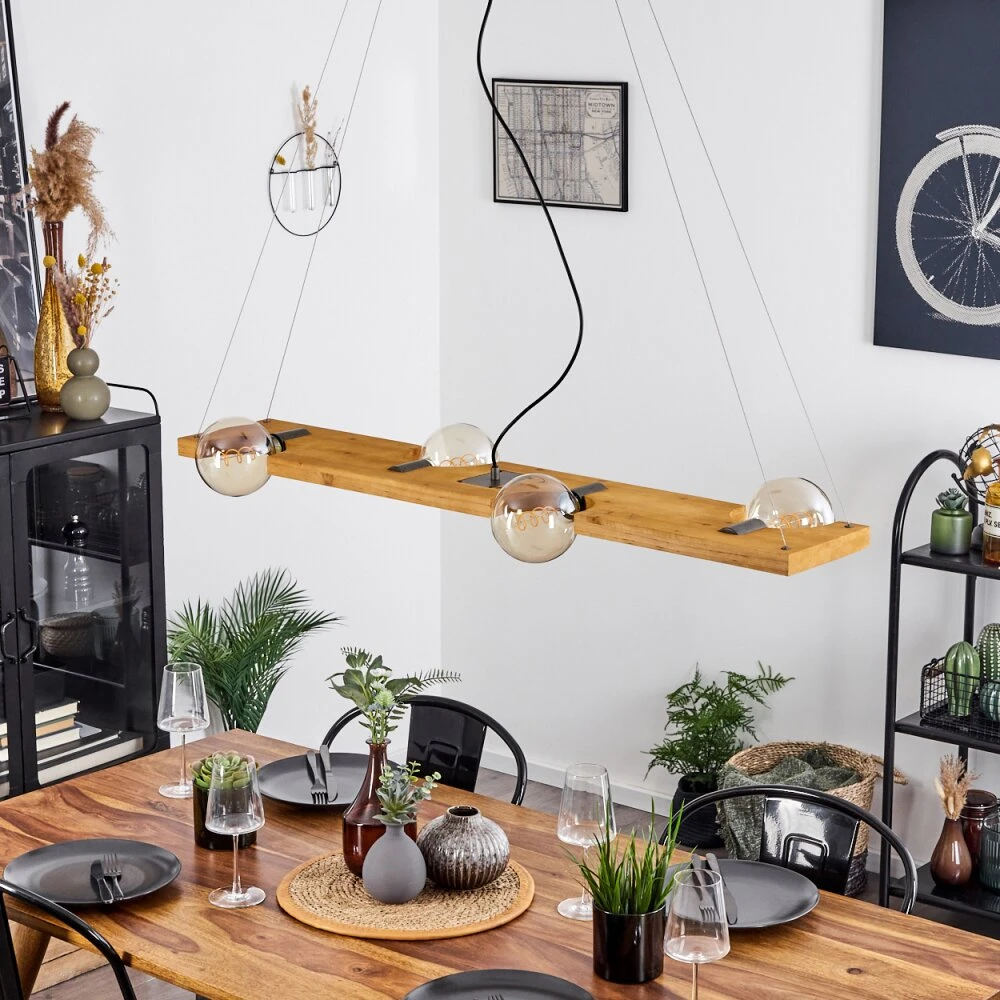 Santorum Pendelleuchte Altsilber, Naturfarben, 4-flammig 12 Santorum Pendelleuchte Altsilber, Naturfarben, 4-flammig – Bild 10