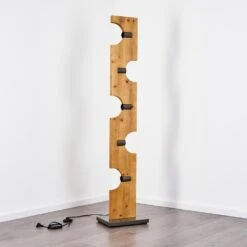 Santorum Stehleuchte Altsilber, Naturfarben, 5-flammig -Lampe Verkäufe santorum stehleuchte h3564479 4