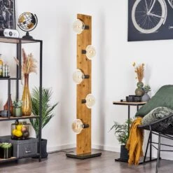 Santorum Stehleuchte Altsilber, Naturfarben, 5-flammig -Lampe Verkäufe santorum stehleuchte h3564479 9