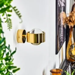 Sapri Wandleuchte Gold, 1-flammig -Lampe Verkäufe sapri wandleuchte h3011195 9