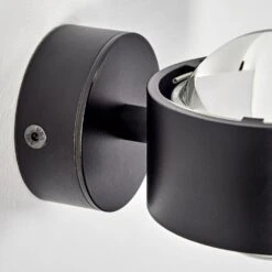 Sapri Wandleuchte Schwarz, 1-flammig -Lampe Verkäufe sapri wandleuchte h3017456 do1 5