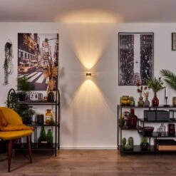 Sapri Wandleuchte Altmessing, Schwarz, 1-flammig -Lampe Verkäufe sapri wandleuchte h3665879 8