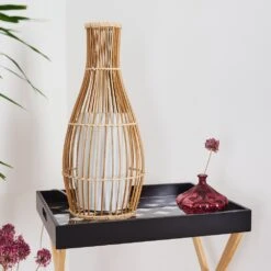 Saranda Tischleuchte Braun, 1-flammig -Lampe Verkäufe saranda tischleuchte h3387696 12