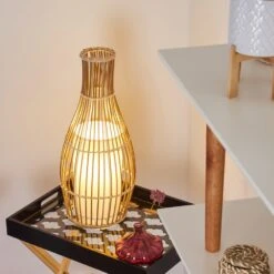 Saranda Tischleuchte Braun, 1-flammig -Lampe Verkäufe saranda tischleuchte h3387696 2