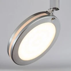 Sarnadinha Deckenleuchte LED Nickel-Matt, 2-flammig -Lampe Verkäufe sarnadinha deckenleuchte h3770696 5