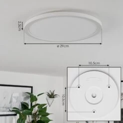 Sasinhosa Deckenpanel LED Weiß, 1-flammig, Fernbedienung -Lampe Verkäufe sasinhosa deckenpanel h3671290 3