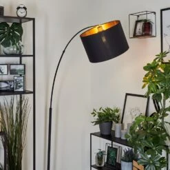 Sayou Bogenleuchte Schwarz, 1-flammig 24 Sayou Bogenleuchte Schwarz, 1-flammig -Lampe Verkäufe sayou bogenleuchte h3638071 10