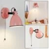Selki Wandleuchte Pink, Schwarz, 1-flammig -Lampe Verkäufe selki wandleuchte h3018880 0