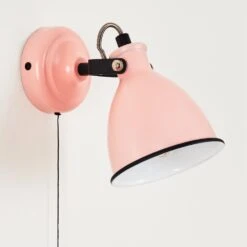 Selki Wandleuchte Pink, Schwarz, 1-flammig -Lampe Verkäufe selki wandleuchte h3018880 7