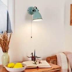 Selki Wandleuchte Blau, Schwarz, 1-flammig -Lampe Verkäufe selki wandleuchte h3018903 6