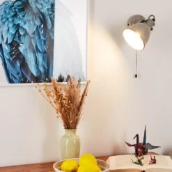 Selki Wandleuchte Grau, Schwarz, 1-flammig -Lampe Verkäufe selki wandleuchte h3018934 10