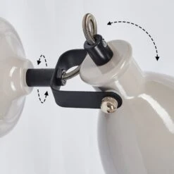 Selki Wandleuchte Grau, Schwarz, 1-flammig -Lampe Verkäufe selki wandleuchte h3018934 5