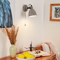 Selki Wandleuchte Grau, Schwarz, 1-flammig -Lampe Verkäufe selki wandleuchte h3018934 6