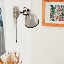 Selki Wandleuchte Grau, Schwarz, 1-flammig -Lampe Verkäufe selki wandleuchte h3018934 9