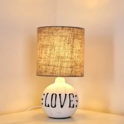 Seon LOVE Tischleuchte Weiß, 1-flammig -Lampe Verkäufe seon love tischleuchte h3284612 do1 2