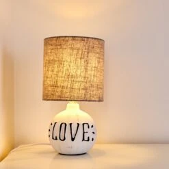 Seon LOVE Tischleuchte Weiß, 1-flammig -Lampe Verkäufe seon love tischleuchte h3284612 do1 6