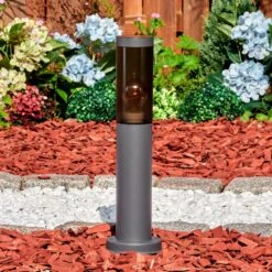 Sessa Sockelleuchte Anthrazit, 1-flammig -Lampe Verkäufe sessa sockelleuchte h3863565 6