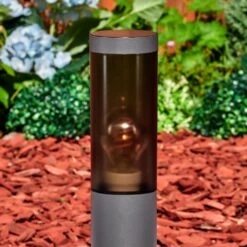 Sessa Sockelleuchte Anthrazit, 1-flammig -Lampe Verkäufe sessa sockelleuchte h3863565 8