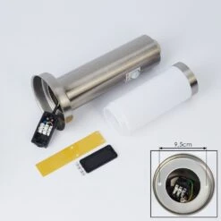 Sessa Wegeleuchte Nickel-Matt, 1-flammig, Bewegungsmelder -Lampe Verkäufe sessa wegeleuchte h3018088 4