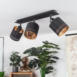 Shoi Deckenleuchte Bad Schwarz, 3-flammig -Lampe Verkäufe shoi deckenleuchte bad h3568798 10