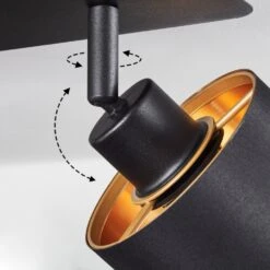 Shoi Deckenleuchte Bad Schwarz, 3-flammig -Lampe Verkäufe shoi deckenleuchte bad h3568798 5