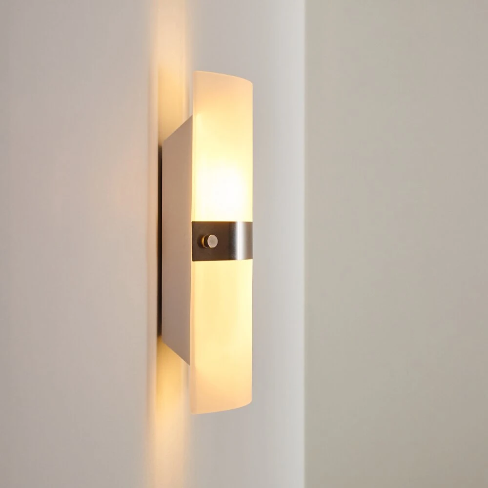 Sibo Wandleuchte Edelstahl, 2-flammig 14 Sibo Wandleuchte Edelstahl, 2-flammig – Bild 12