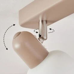 Sivol Deckenleuchte Nickel-Matt, Sandfarben, 3-flammig -Lampe Verkäufe sivol deckenleuchte h3648902 2