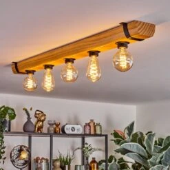 Skads Deckenleuchte Naturfarben, Schwarz, 5-flammig -Lampe Verkäufe skads deckenleuchte h3742426 10