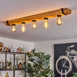 Skads Deckenleuchte Naturfarben, Schwarz, 5-flammig -Lampe Verkäufe skads deckenleuchte h3742426 8