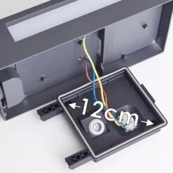 Skove Außenwandleuchte LED Anthrazit, 1-flammig, Bewegungsmelder -Lampe Verkäufe skove aussenwandleuchte h3300565 do1 15