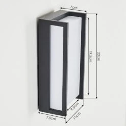 Skove Außenwandleuchte LED Anthrazit, 1-flammig, Farbwechsler -Lampe Verkäufe skove aussenwandleuchte h3428795 3