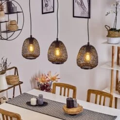 Solera Pendelleuchte Schwarz, 3-flammig