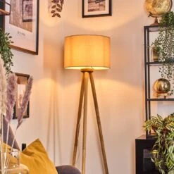 Soungou Stehleuchte 38 Cm Naturfarben, Weiß, 1-flammig -Lampe Verkäufe soungou stehleuchte 38 cm h3893555 6