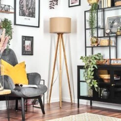 Soungou Stehleuchte 38 Cm Naturfarben, Weiß, 1-flammig -Lampe Verkäufe soungou stehleuchte 38 cm h3893555 9