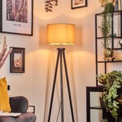 Soungou Stehleuchte 38 Cm Chrom, Schwarz, 1-flammig -Lampe Verkäufe soungou stehleuchte 38 cm h3898666 11