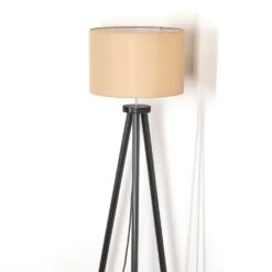 Soungou Stehleuchte 38 Cm Chrom, Schwarz, 1-flammig -Lampe Verkäufe soungou stehleuchte 38 cm h3898666 7