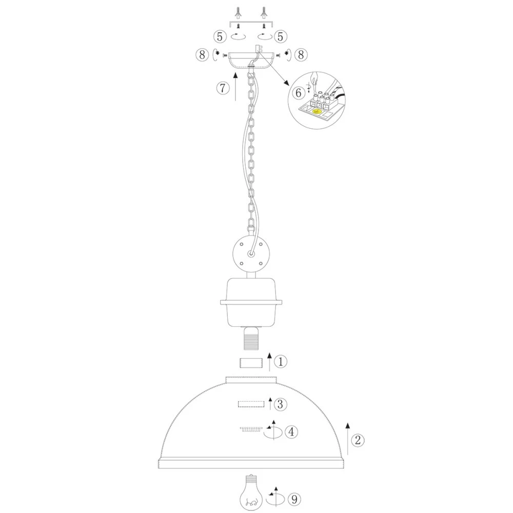 Steinhauer Gaeve Pendelleuchte Schwarz, 1-flammig 14 Steinhauer Gaeve Pendelleuchte Schwarz, 1-flammig – Bild 12