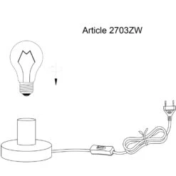 Steinhauer Minimalics Tischleuchte Schwarz, 1-flammig -Lampe Verkäufe steinhauer minimalics tischleuchte 2703zw 5