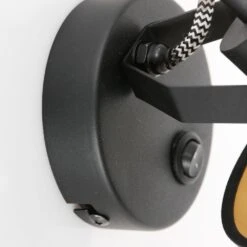 Steinhauer Ornoir Wandleuchte Schwarz, 1-flammig -Lampe Verkäufe steinhauer ornoir wandleuchte 3333zw 7