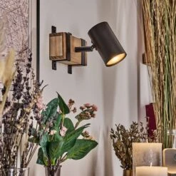 Storuma Wandleuchte Naturfarben, Schwarz, 1-flammig -Lampe Verkäufe storuma wandleuchte h3866641 10