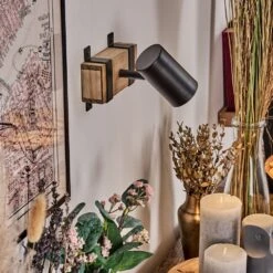 Storuma Wandleuchte Naturfarben, Schwarz, 1-flammig -Lampe Verkäufe storuma wandleuchte h3866641 11