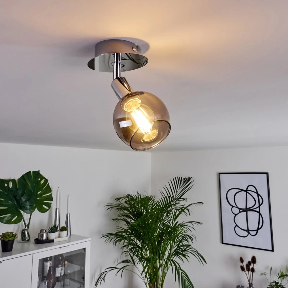 Stranderod Deckenleuchte Chrom, 1-flammig 3 Stranderod Deckenleuchte Chrom, 1-flammig