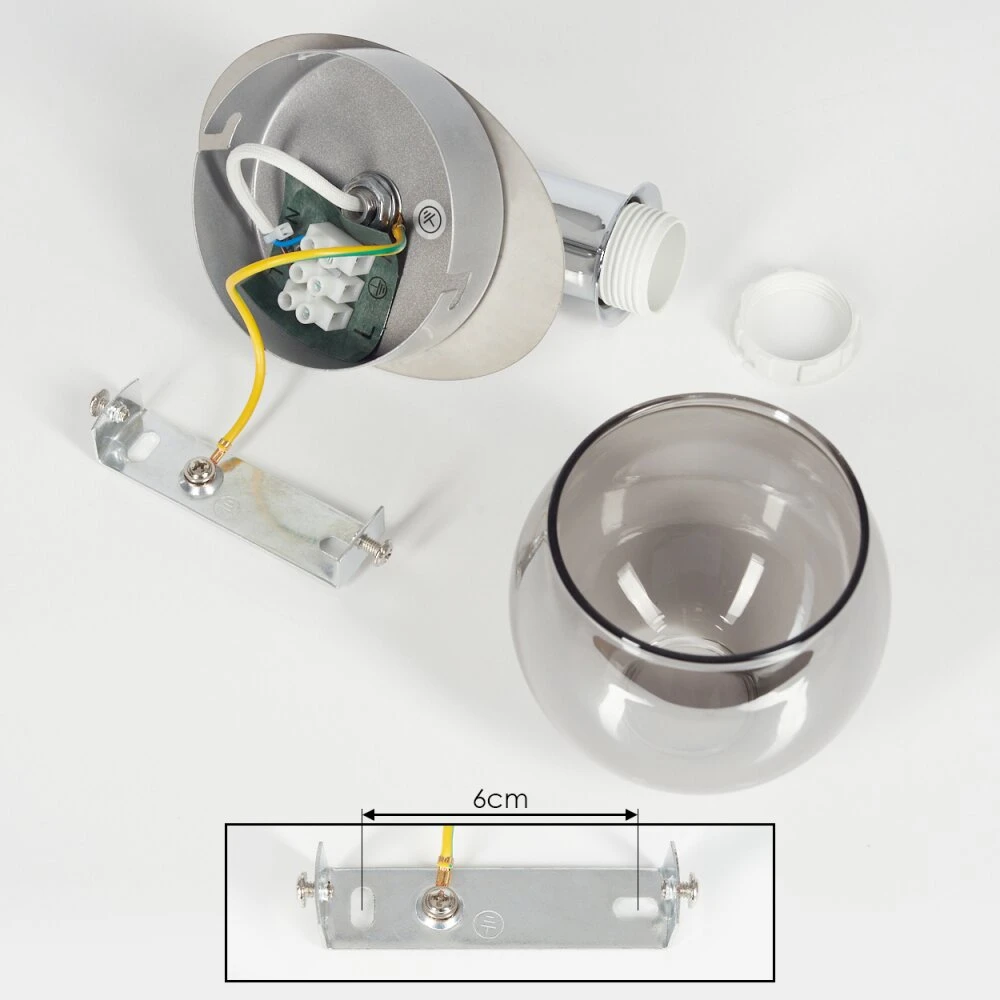 Stranderod Deckenleuchte Chrom, 1-flammig 7 Stranderod Deckenleuchte Chrom, 1-flammig – Bild 5