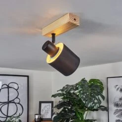 Sumlili Deckenleuchte Naturfarben, Schwarz, 1-flammig -Lampe Verkäufe sumlili deckenleuchte h3555729 8