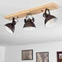Svanfolk Deckenleuchte Braun, Schwarz, Weiß, 3-flammig -Lampe Verkäufe svanfolk deckenleuchte h3015155 12