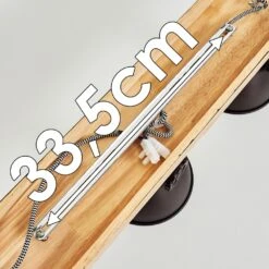 Svanfolk Deckenleuchte Braun, Schwarz, Weiß, 3-flammig -Lampe Verkäufe svanfolk deckenleuchte h3015155 16